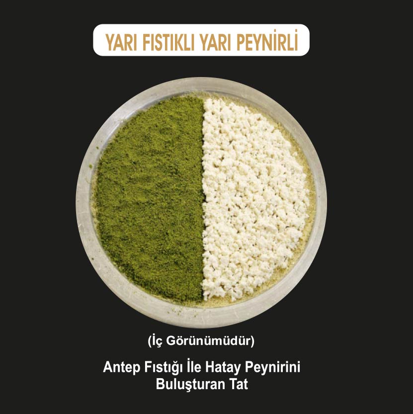 Yarı Fıstıklı Yarı Peynir